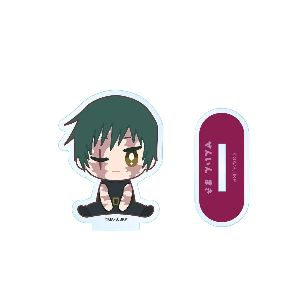 Anime Jujutsu Kaisen Yuta Okkotsu Acrylic Stand Holder Cute Chibi Desk Sign Ornament Chaveiro Keychain Collectible Gift