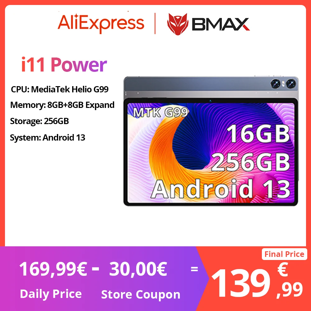 BMAX MaxPad i11 Power 4G Tablet 11