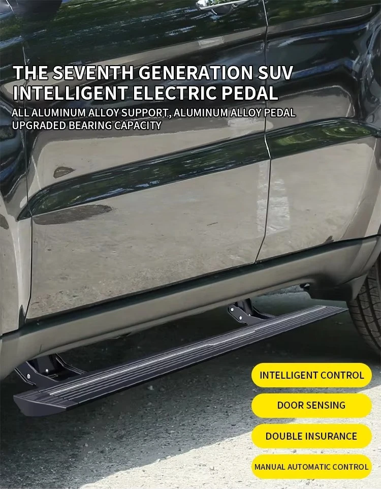 

Quality Waterproof Electric Side Steps Pedal - Auto Part for 2023+ Grand Cherokee Side Boards