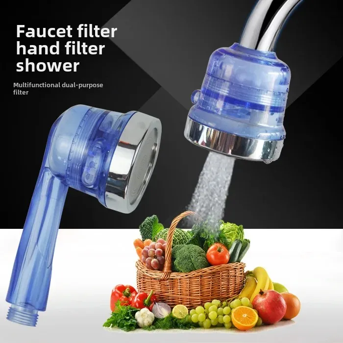 Kitchen Faucet Dechlorinator Negative Ion Shower Water Purifier Filter Connection Water Supply Device Home Appliances