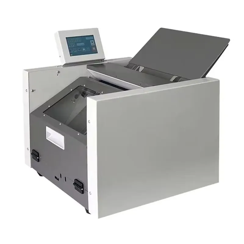 

A3 A4 Booklet Making Machine Paper Folding and Wire Binding Machine