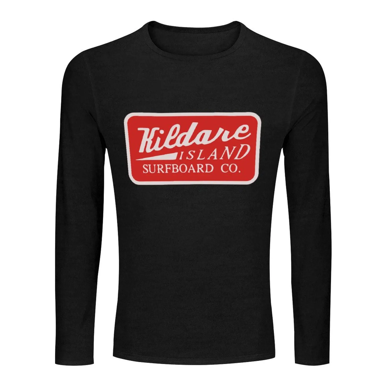 Kildare Island Surf Long T-Shirt plus size tops hippie clothes t shirts for men cotton