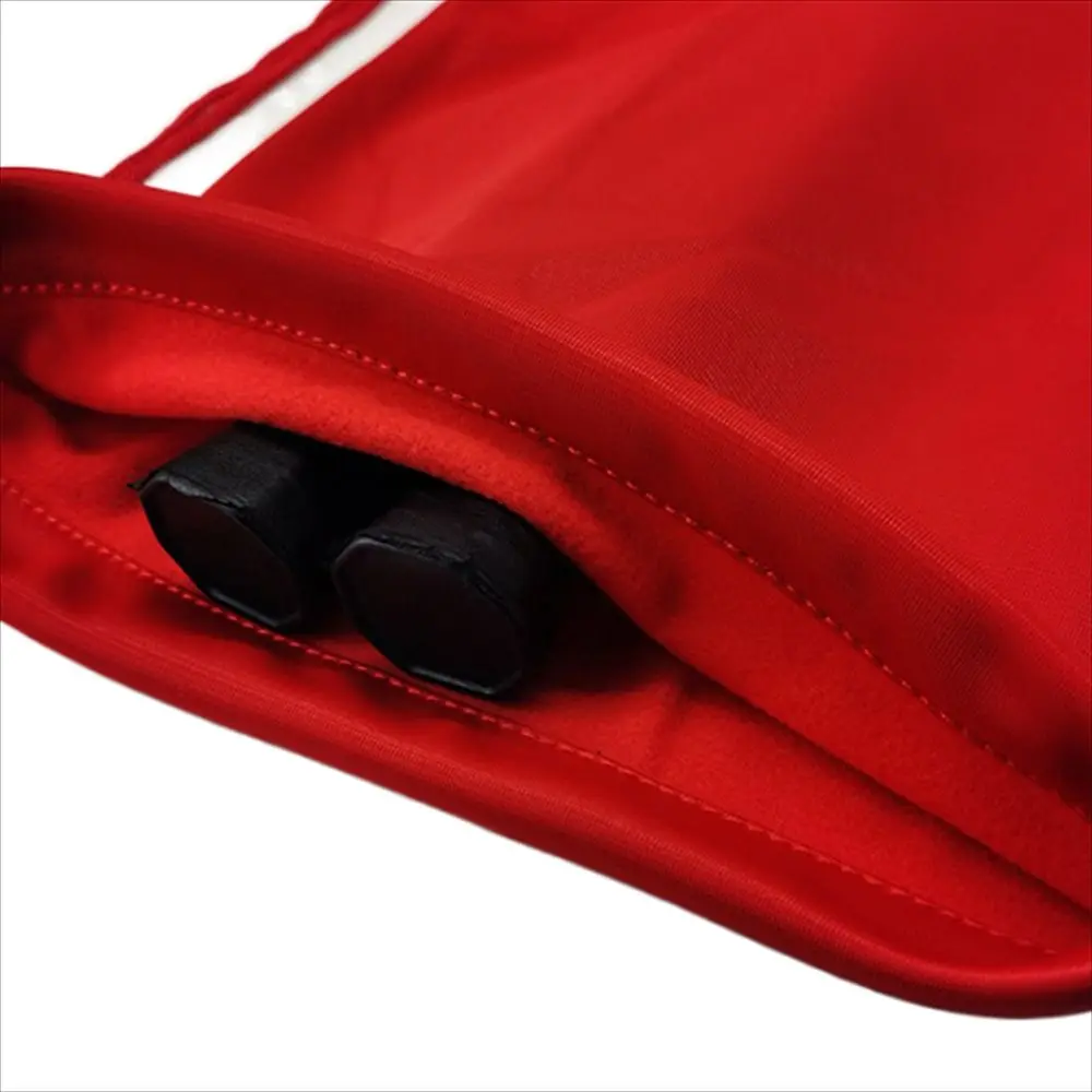 

Drawstring Pocket Badminton Racket Bag Flannel Cover Protective Sleeve Tennis Racket Bags 23cmx72cm Large Capacity