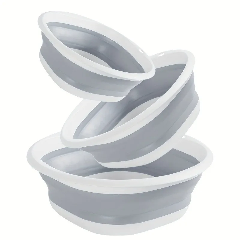 Lavabo plegable, lavabo de plástico, bañera, lavabo plegable ligero, lavabo multiusos para baño, cocina BXLP01