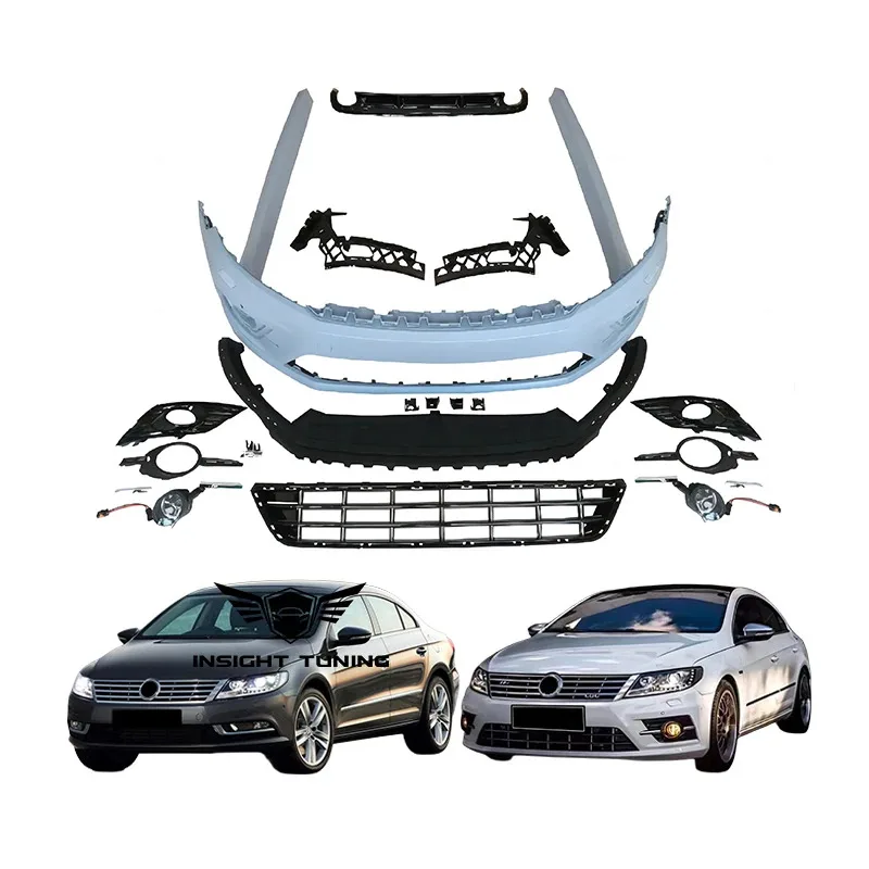 

2013 Car Accessories Front Bumper Grille Diffuser Bodykit for Vw Cc Arteon Upgrade to R Line Body Kit