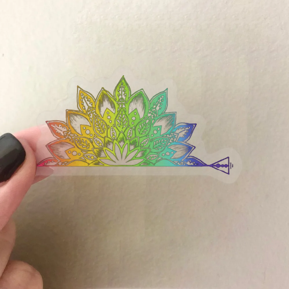 50 SZTUK Złote Astralne Ciało Wodoodporne Transparentne Kreatywne Naklejki Dekoracyjne Notatnik Gitara Walizka Kubek na Wodę Graffiti