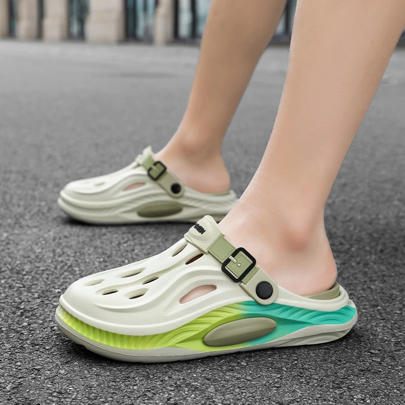 Baotou-Hausschuhe für Damen und Herren, Sommer-Outdoor-Bekleidung, Wading-Outdoor-Sport- und Strandsandalen – Detail 20