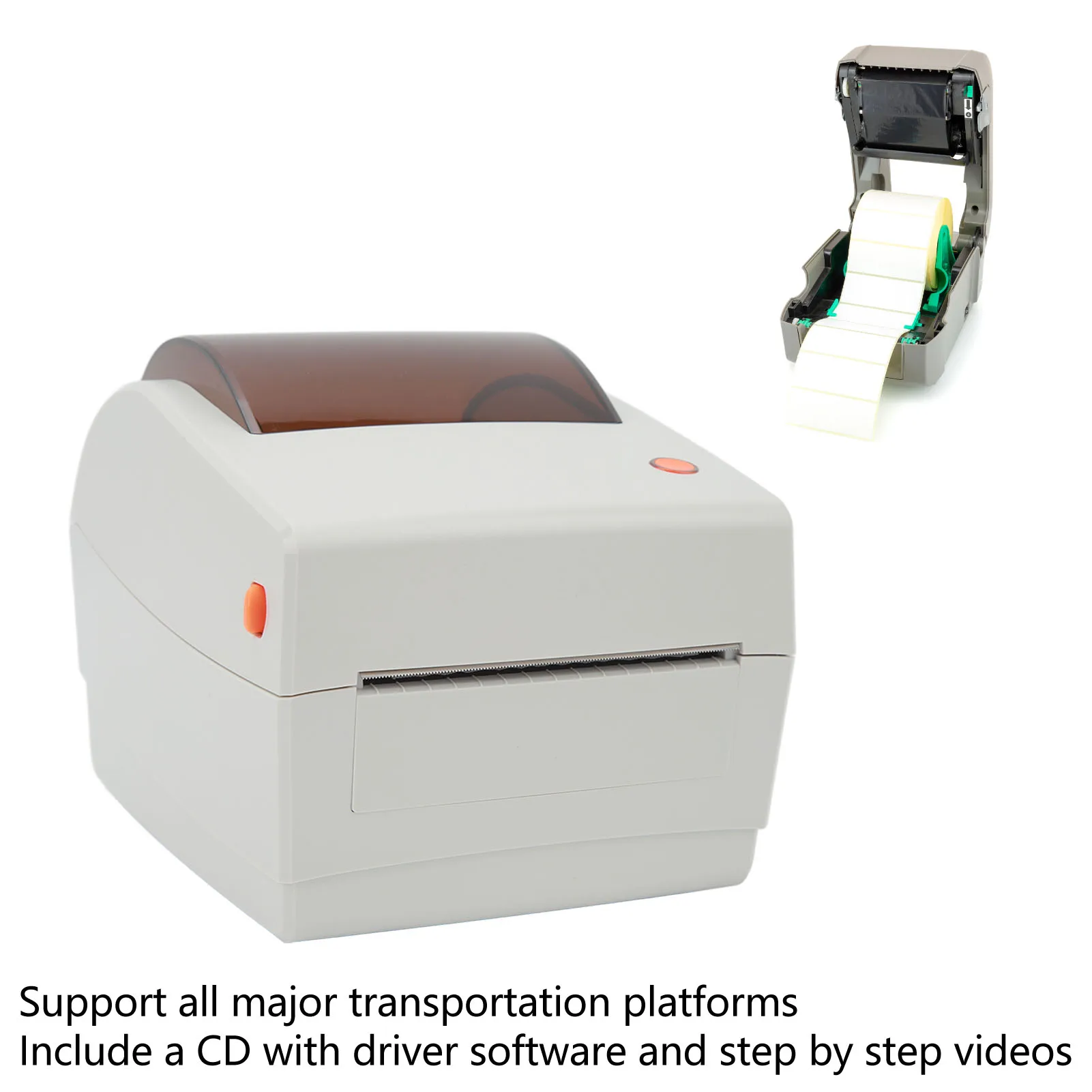 Suitable for any thermal label Thermal Label Printer Bluetooth USB Interface Maker ABS Office Electronics