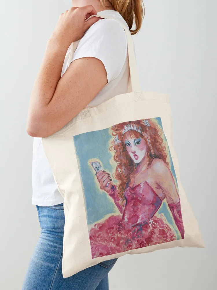 

Chappell Roan without Text Tote Bag supermarket folding bag Women's bags hand bag ladies Gift