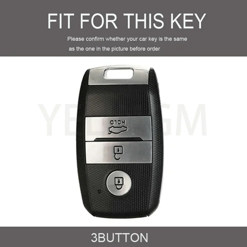 For Kia RIO 3 4 Hyundai I30 Optima Xceed Ceed 2 Sorento 2011 Forte Niro 2023 Soul 2019 EV6 Sportage 4 Stonic Car Key Case Cover