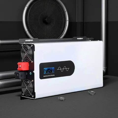 Pure Sine Wave Inverter 8KW 8000W DC 24V/48V/60V/72V To AC 110V/120V Off Grid Converter Solar System RV Vehicle