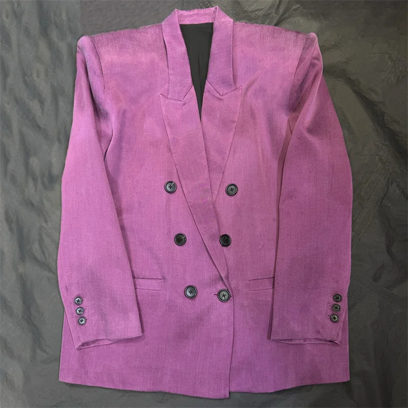 

blazers for woman 2026 Spring new double breasted slim fit women's suit jacket Casual Women's jacket y2k women's coat outerwears