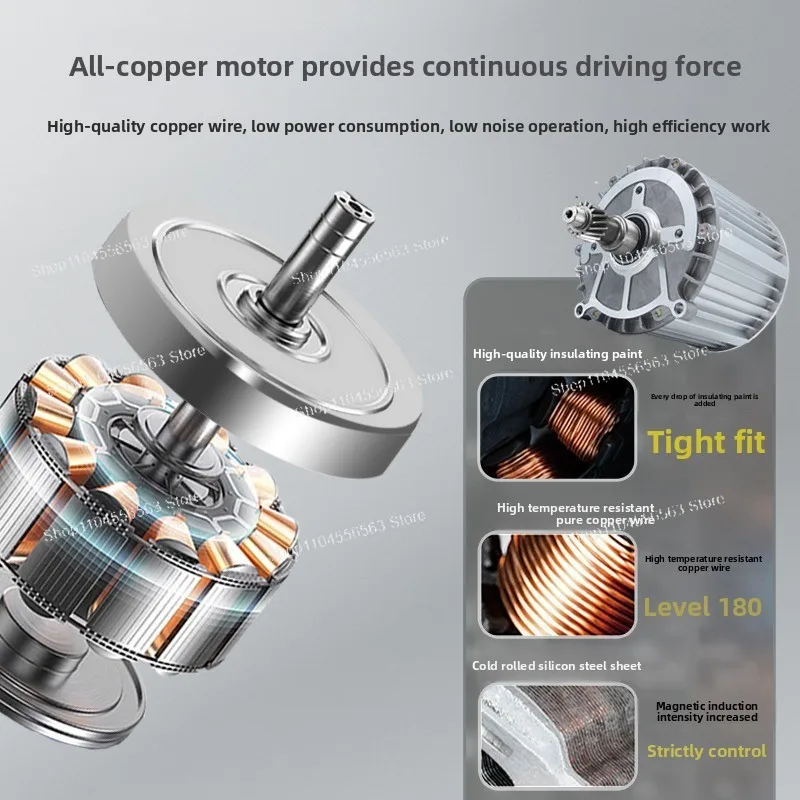 Customizable Brushless DC Motor - 48V/60V/72V 1500W/3000W for Electric Tricycles & Quadricycles