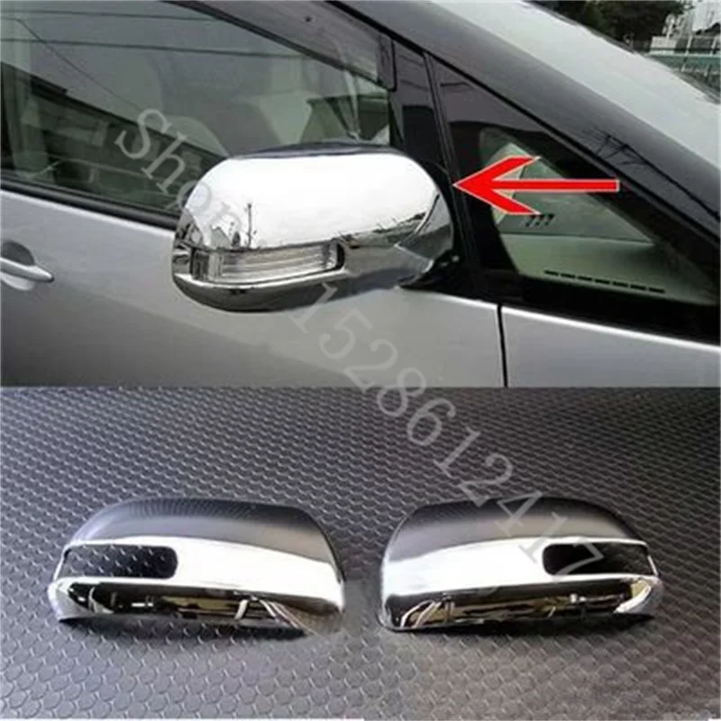 

car accessories for Toyota RAV4 2009-2012 ABS Chrome Rearview mirror Decoration /Rearview mirror cover Trim Car Styling