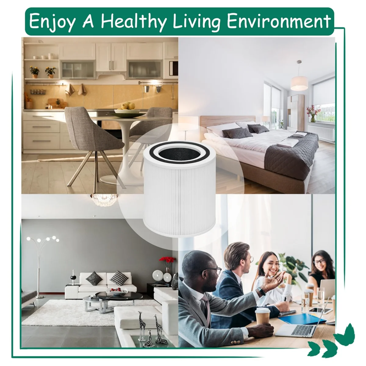 HOT TT-AP005 Filter Replacement for TaoTronics TT-AP005 Air Purifier, 3-In-1 Pre-Filter, H13 Grade True HEPA Filter