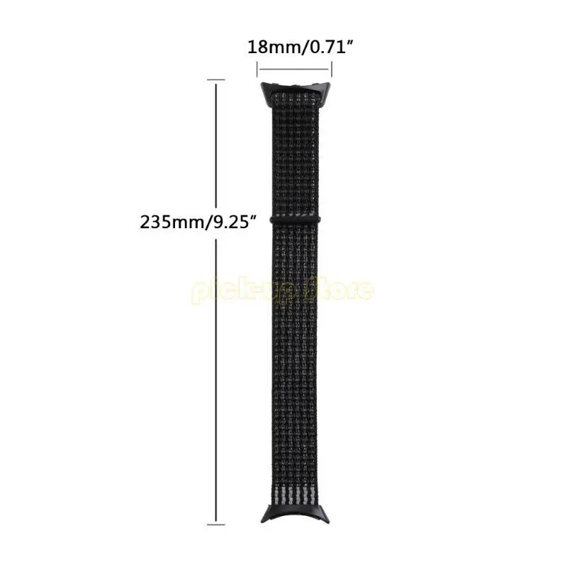 Q5WA Нейлоновая диапазона, совместимая с Pixel SmartWatch Sport Watch Stuct Strist Strast Loop-Braclet Заменить регулируемую с