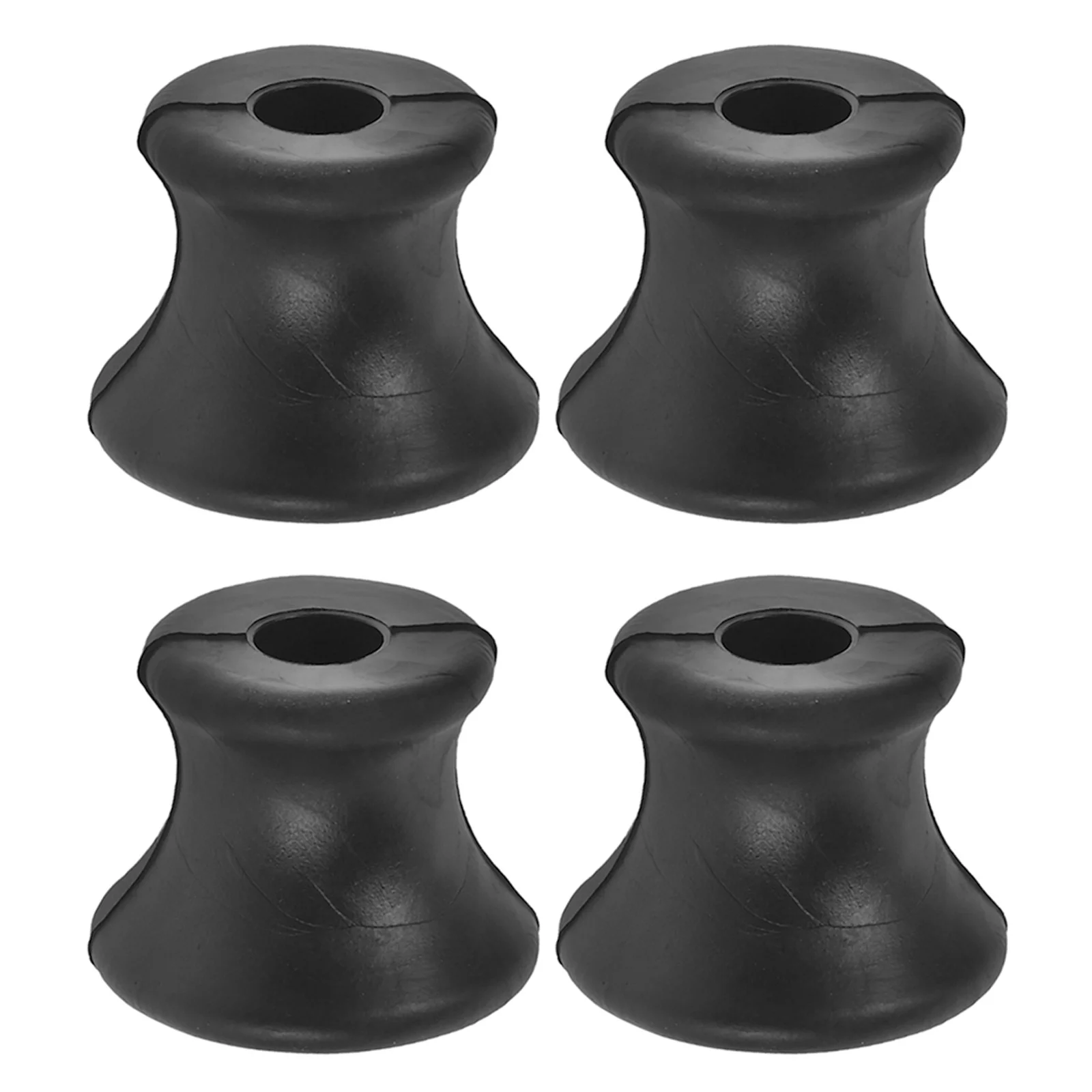 

Fork Stand 4pcs Set Durable Rubber Base for Musical Instrument Parts Convenient Storage and Repair Use