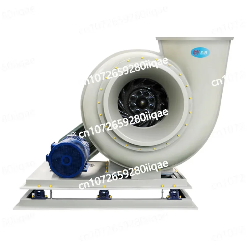 FRP FRP centrifugal fan 4-72 industrial explosion-proof pipe fan