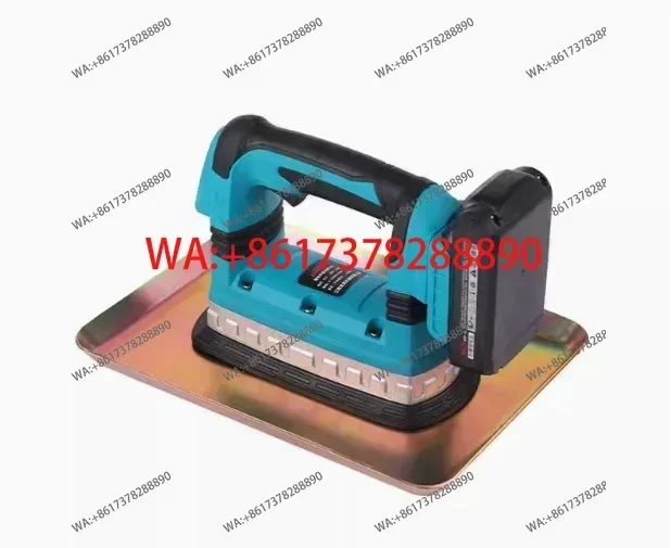 21V Lithium Battery Portable Concrete Vibrating Trowel, 6-Speed Adjustable, Long-Lasting Small Cement Vibrator