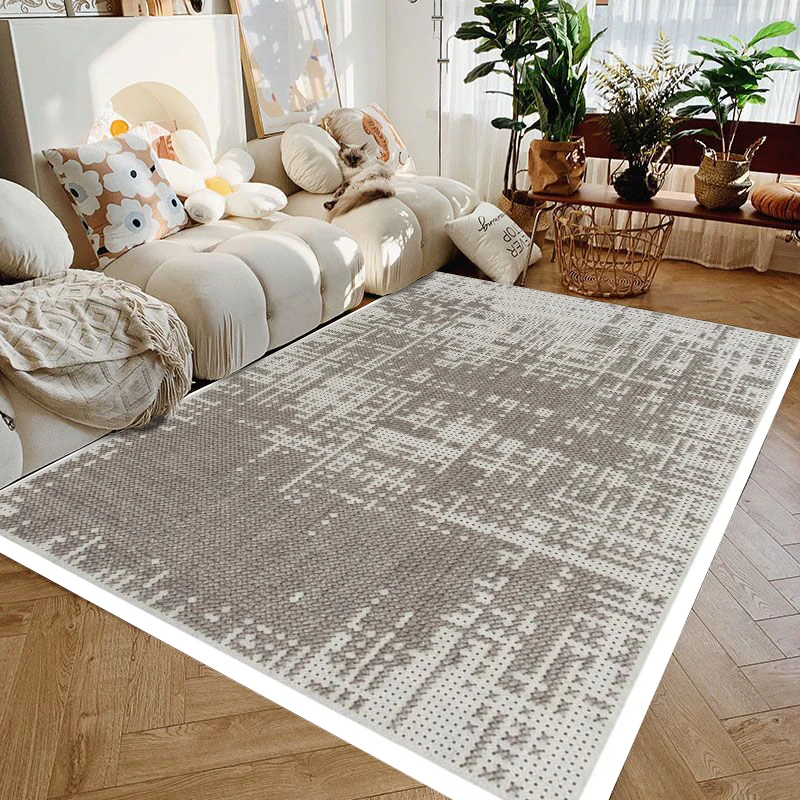 Living room coffee table carpet Nordic modern light luxury style bedroom bedside carpet large area household floor mat
