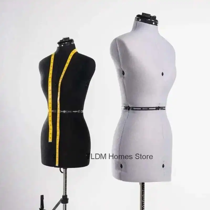 

Sewing Adjustable Cloth Cover Female Mannequin body for Tailor Design Clothes Bust Dress Stand Metal Base Sewing Supplies k