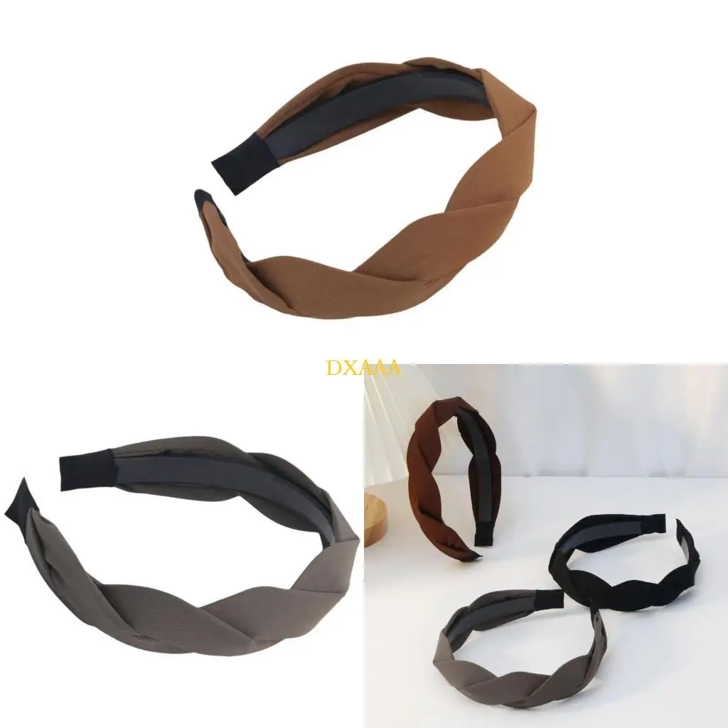 

DXAA Women's Braided Wide Headband Braided Hair Bands Fashion Hair Accessories Costume Headwear For Stylish Women