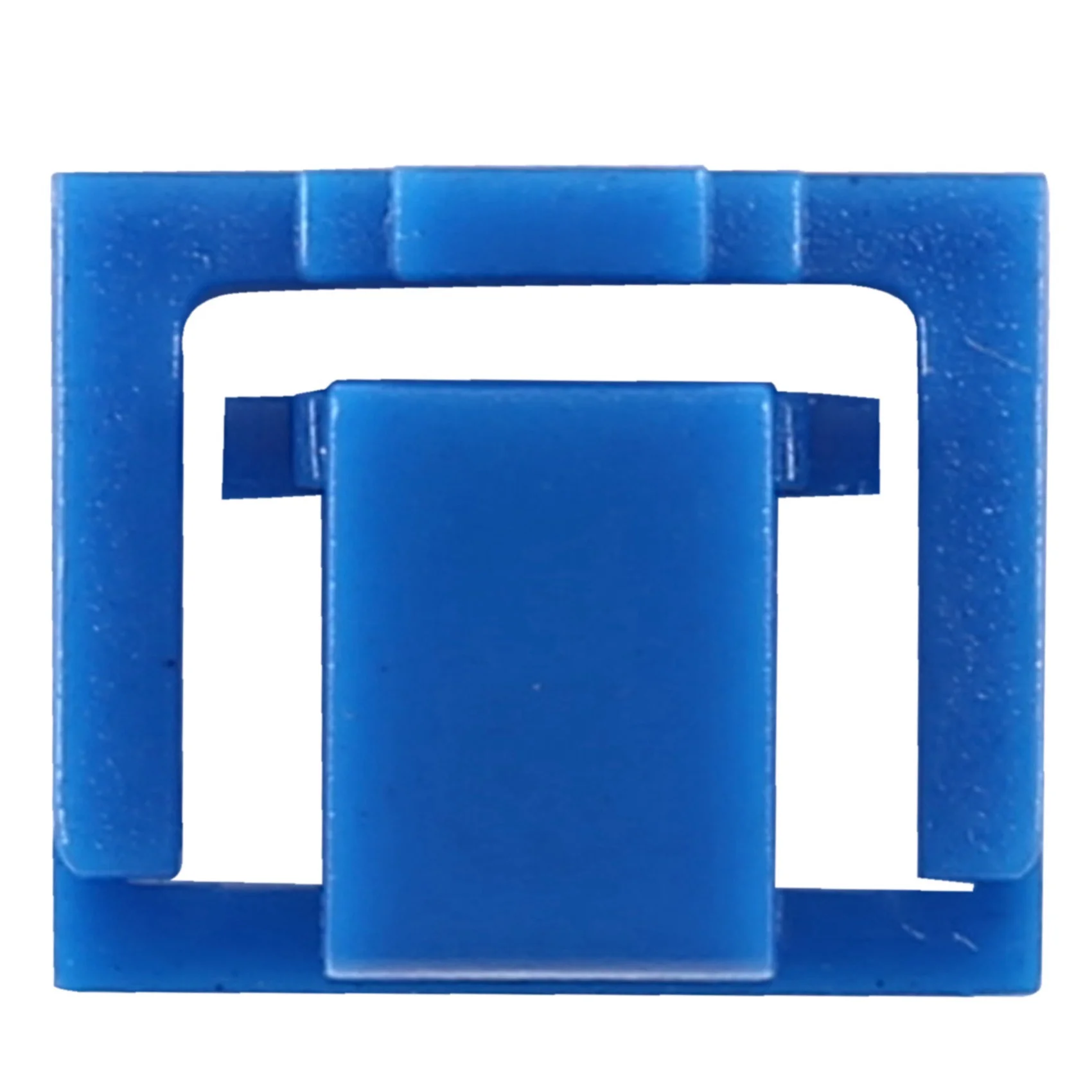 DT17 500Pcs Blue RJ45 Port Ethernet Hub Anti Dust Cover Plug Cap with Lock and Key for Network Security