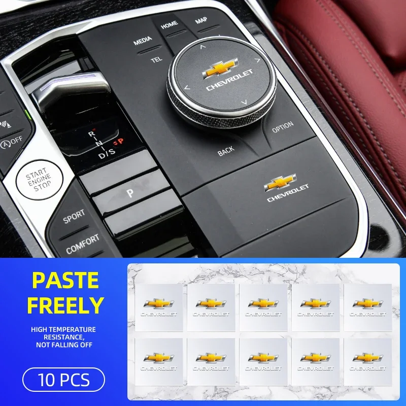 

1/2/5/10 шт. автомобильное зеркало заднего вида, дверная ручка, декоративная наклейка для Chevrolet Silverado Impala Malibu Cruze Camaro Blazer Spark