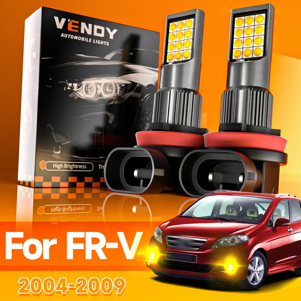 2pcs For Honda FR-V FR V FRV 2004-2009 LED Fog Light 2005 2006 2007 2008 Canbus Accessories