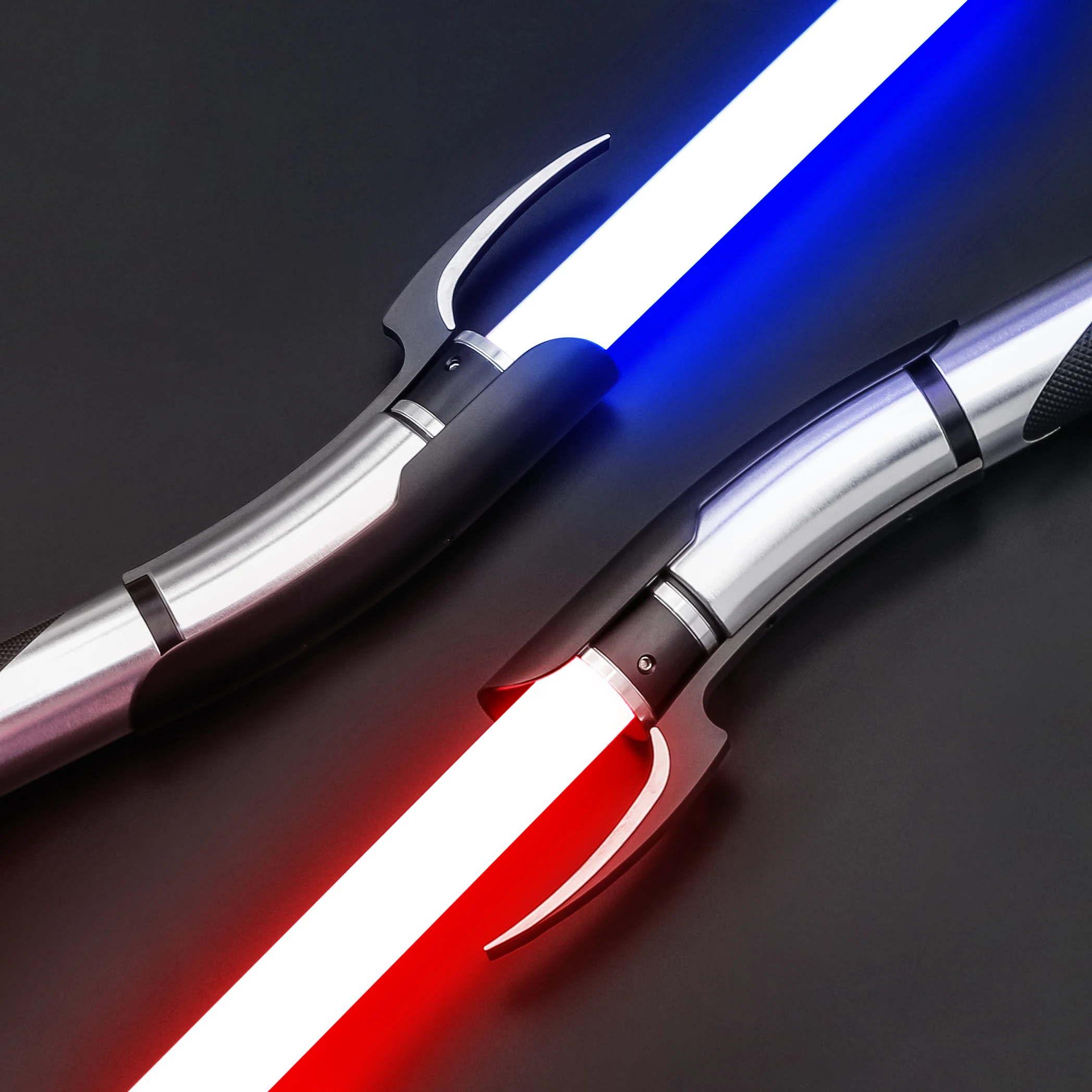 Dooku Replica Light Saber Combat Metal Hilt Dueling Lightsaber Smooth Swing Blaster Cosplay Master Laser Sword