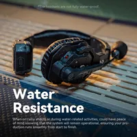 Hollyland Solidcom SE Full Duplex Wireless Intercom Headset System ENC Noise Cancellation 350m 2-5 Users Team Communication