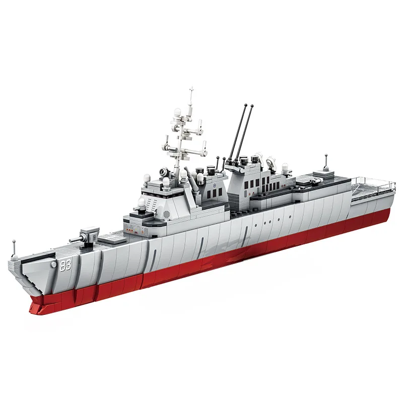 

Military Arleigh Burke Class Destroyer Model Mini Particle Building Blocks Children's Educational Toys NO.5511 gift for boys gir