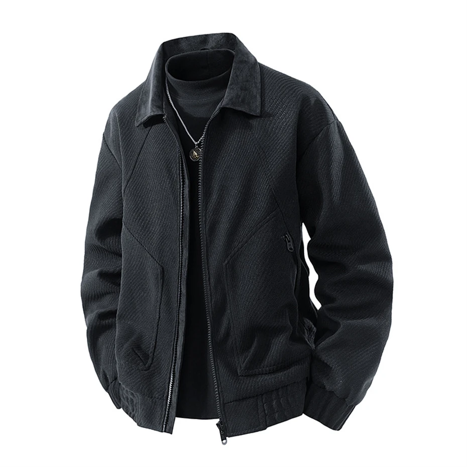 8XL Plus Size Jacket Coat Men Fashion Casual Jackets Male Big Size Outerwear Spring Autumn