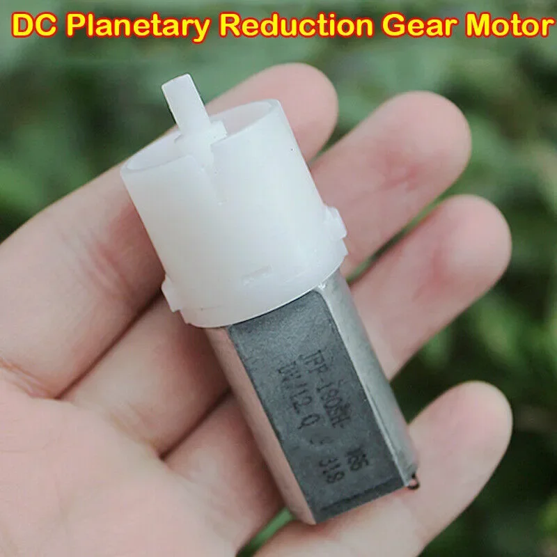 DC 6V 9V 12V 76RPM Slow Speed Mini 180 Planetary Gear Reduction Motor CW CCW Magnet  Electric Robot Car Toy Hobby Model