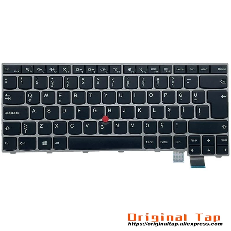 TR Turkish Keyboard for Lenovo Thinkpad 13 Gen 1 T460s 01AV028 01AV068