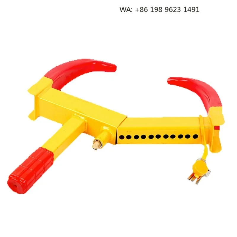Universal Motorcycle Steering Tire Anti Theft Clamp Lock Alignment Safety Guard For Two Wheel Vehicle Outdoor Storage