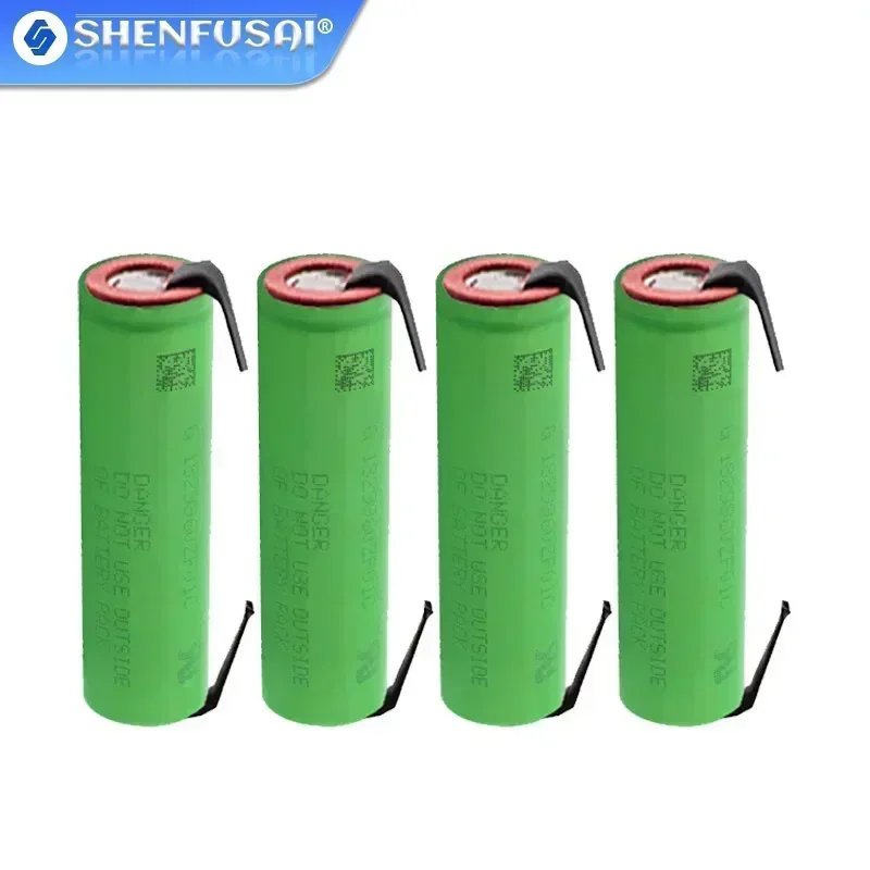 

New 18650 lithium-ion battery, vtc 5, 3.7V, 2600mAh + DIY nickel plating, suitable for electric tools, drones, etc