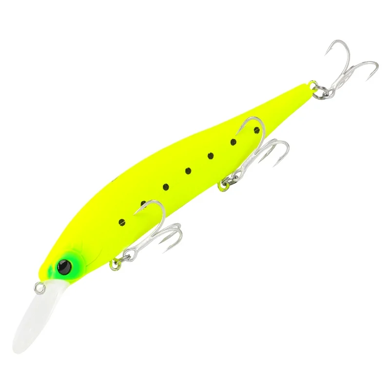 

TSURINOYA 4 шт. 115 мм 18,5 г SinKing Minnow 115S NYX с системой контроля веса для дальнего заброса, воблер для щуки, жесткие приманки