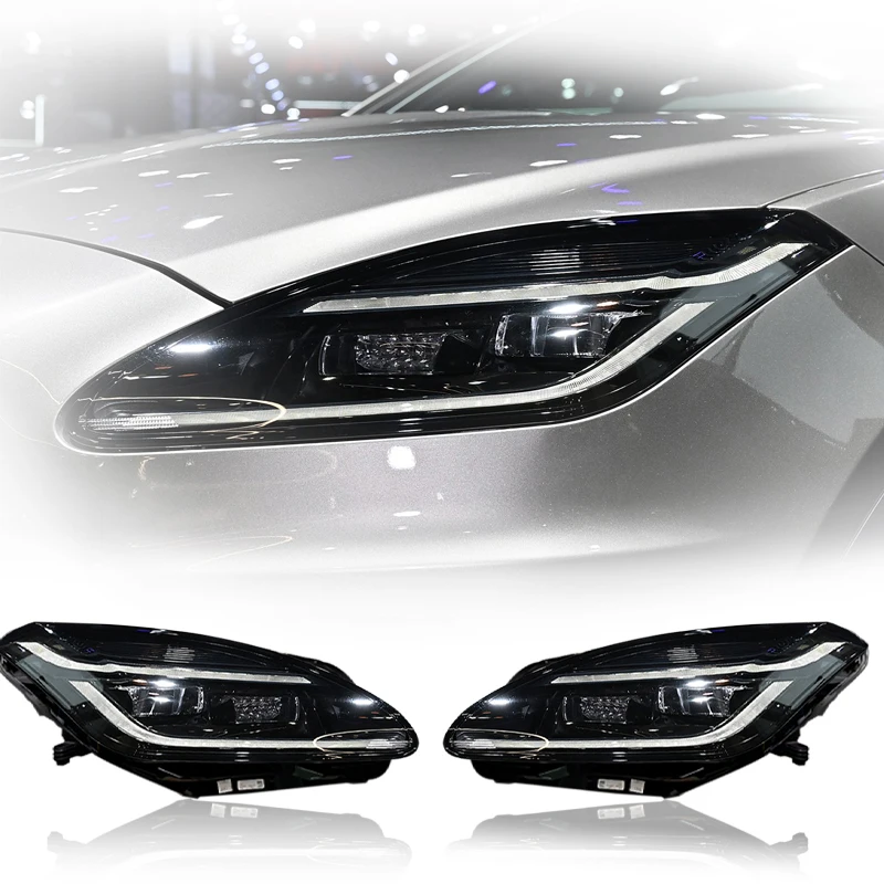 E-PACE New LED Headlights Premium Product Category