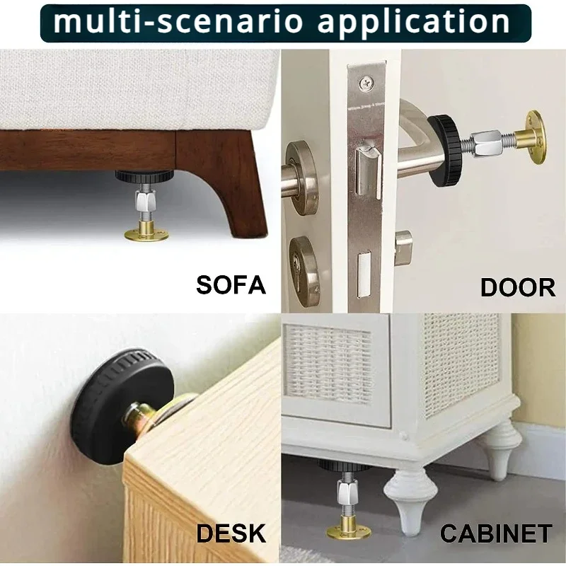 Furniture Anti-fall Device Legs for Furniture Prevent Abnormal Bed Noise and Shaking Bedside Anti-sway Cabinet Fixtures Parts