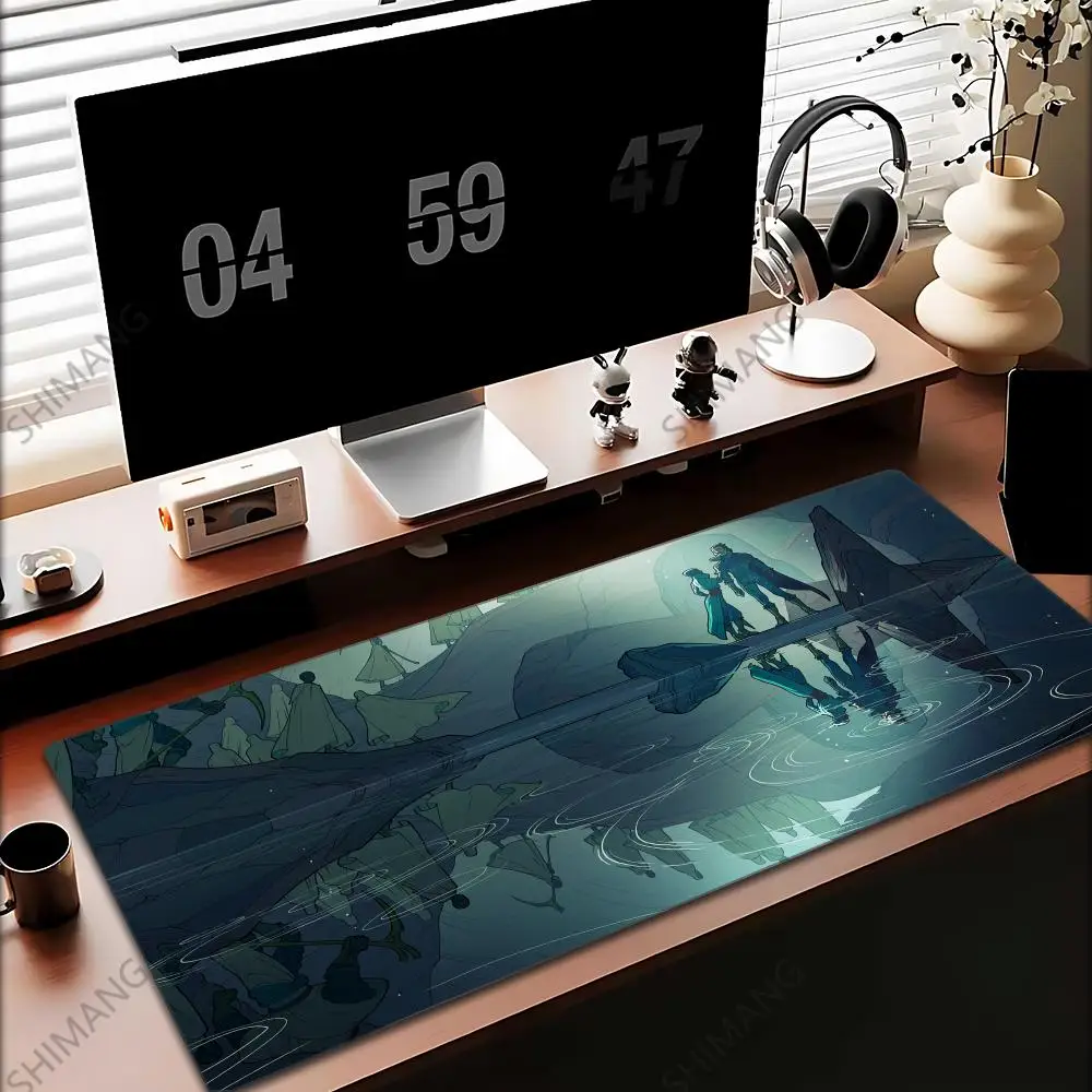الكثبان الرملية ماوس الوسادة Kawaii الألعاب اكسسوارات لوحة المفاتيح حصيرة مكتبية Varmilo سطح المكتب السجاد كبير Tapis De Souris ألعاب الكمبيوتر CS الذهاب ماوس