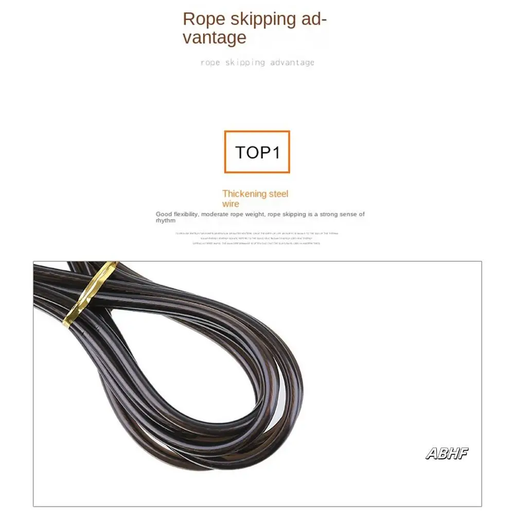 

Weighted Skipping Rope Fitness Training Yoga Exercise Wire Bearing Skipping Rope