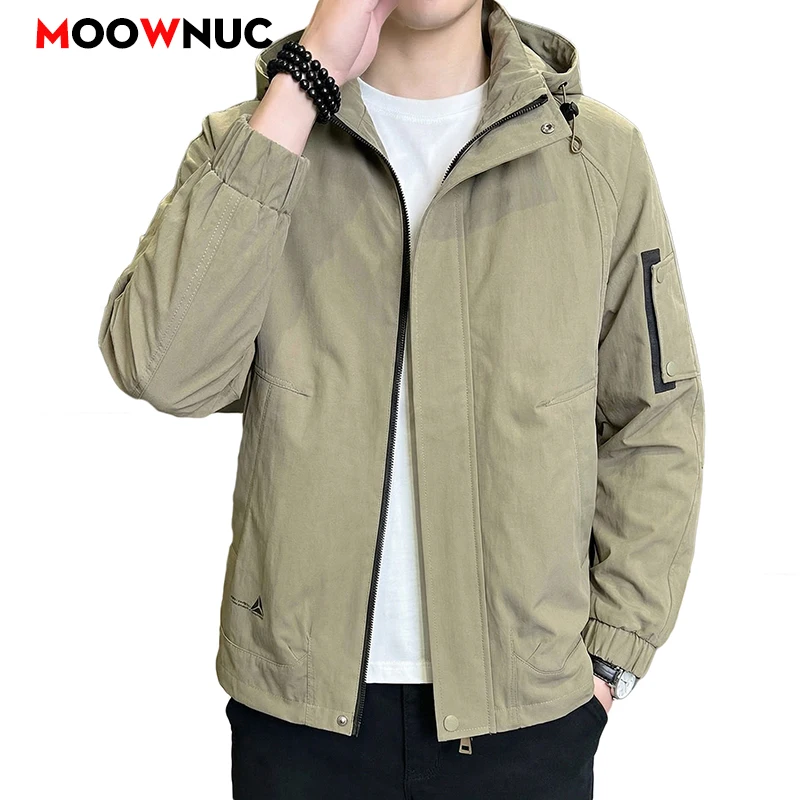 

Повседневное пальто, весенняя мужская одежда, мужские куртки, мужские пиджаки, ветровка, осенняя верхняя одежда, мужская модная повседневная одежда, мужская одежда для кемпинга