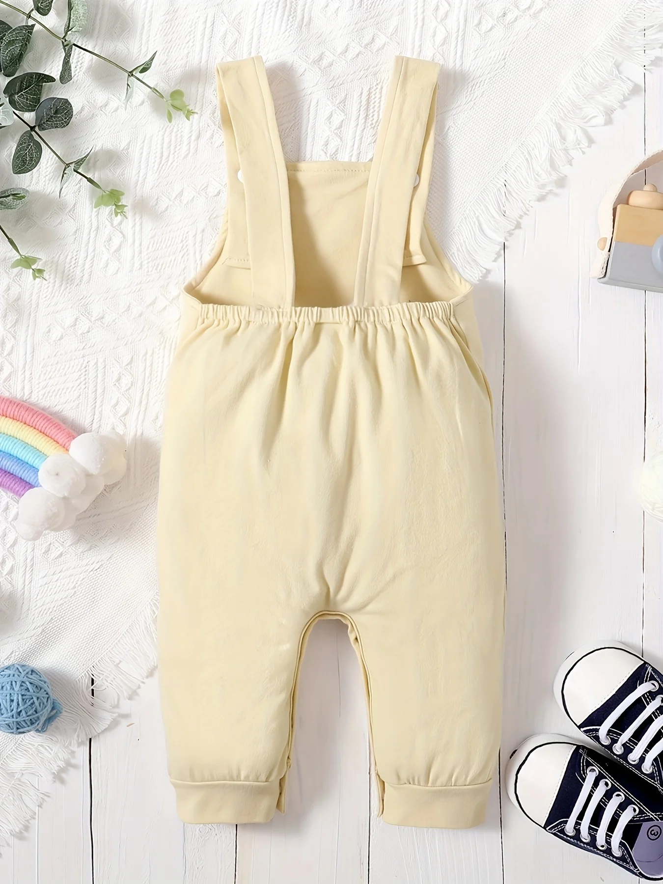 Fashion Summer Baby Boy&Girl Bear Print Overalls Jumpsuit Outfit for 0-2Y Newborn Infant Cross Back Suspender Pant Casual Outfit