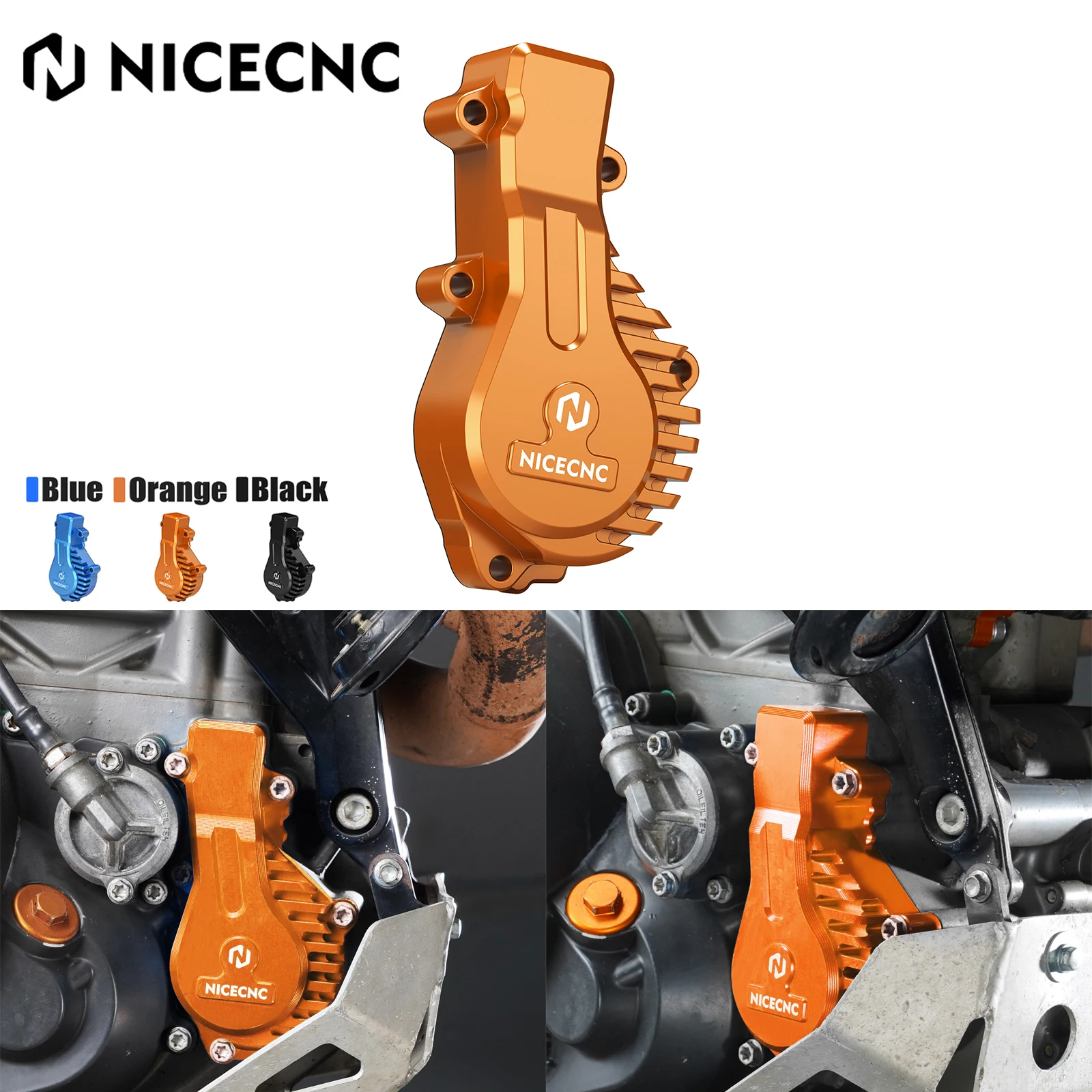 

For 2009-2025 KTM 690 Enduro R 690 SMCR Water Pump Cover For Husqvarna 701 Enduro LR Supermoto VITPILEN GasGas ES700 SM700 22-25