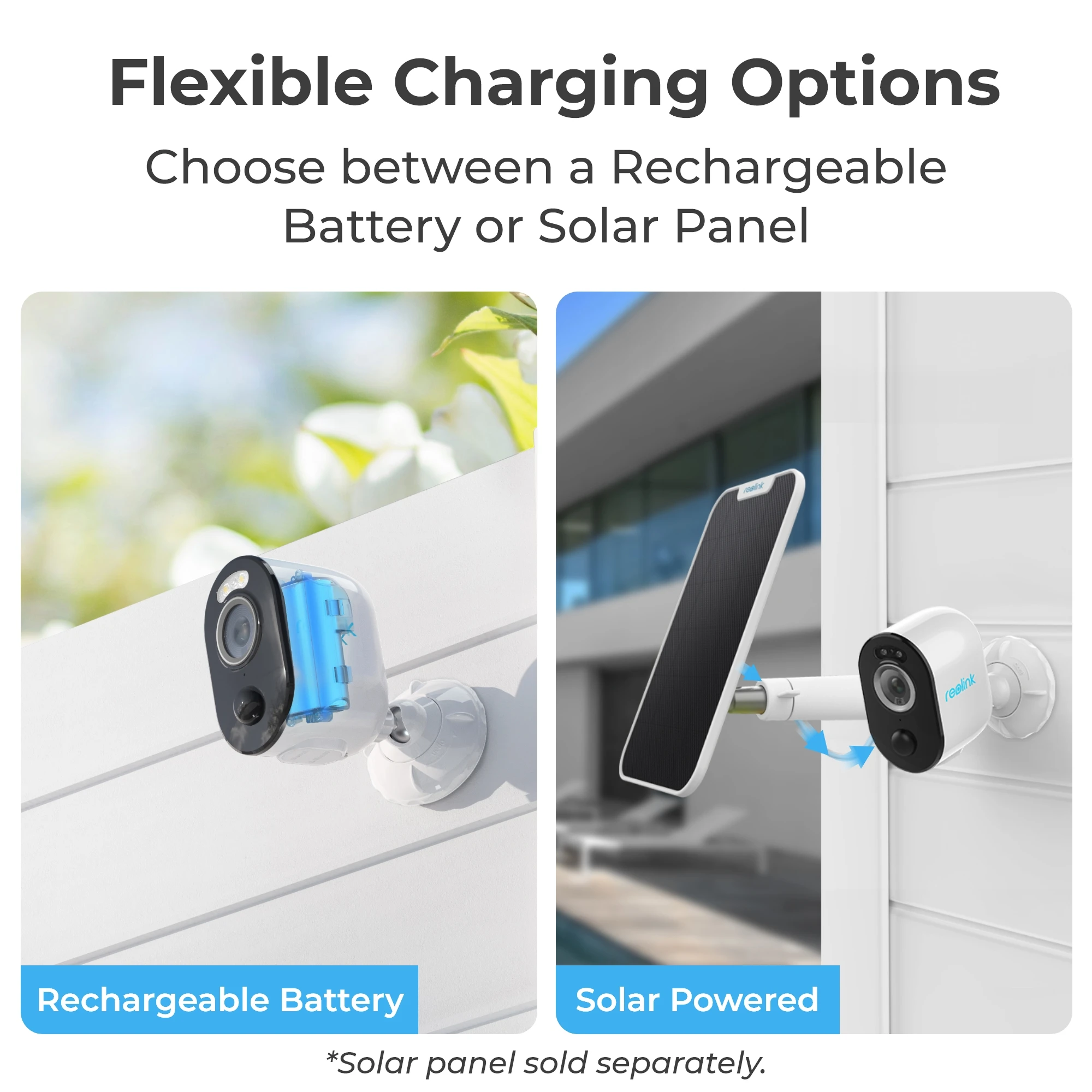 Reolink 5MP Solar Battery Powered Wireless Security Camera Color Night Vision 2.4/5Ghz WiFi Outdoor IP Camera Smart Detection