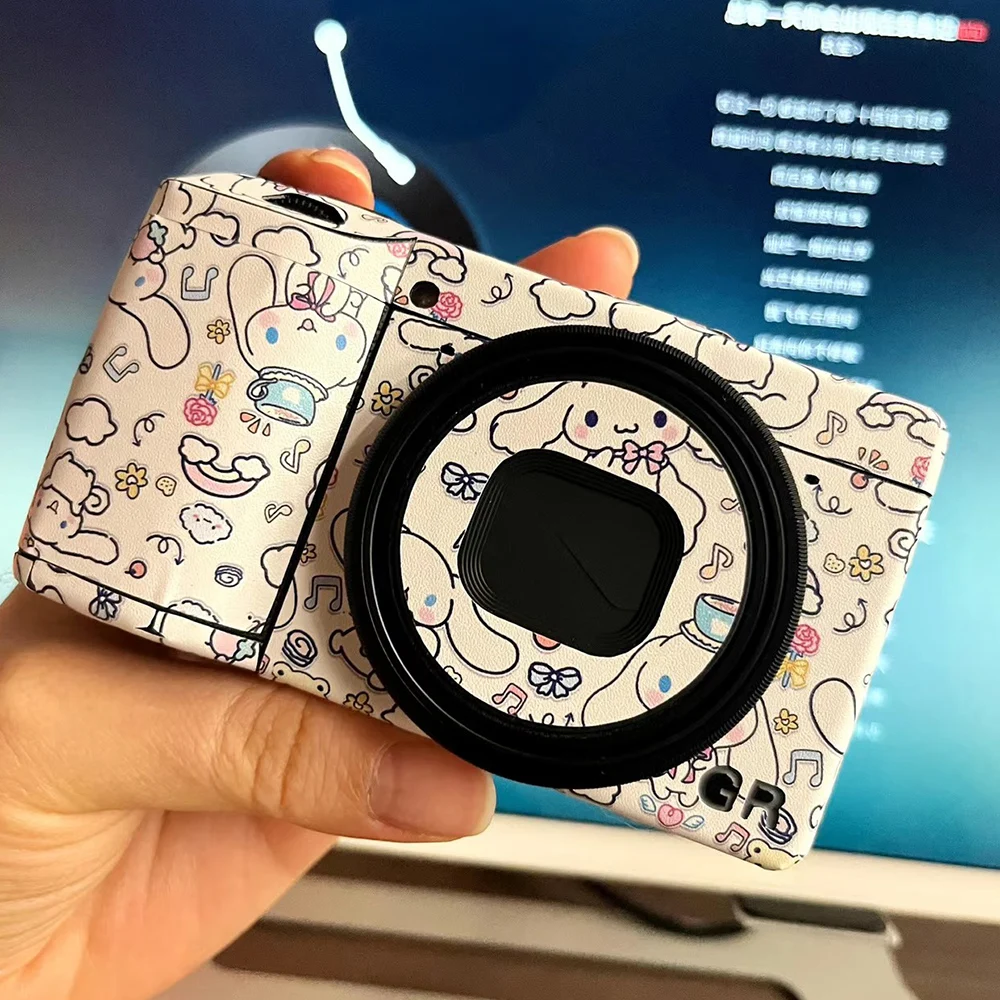 ملصق لاصق منمق لكاميرا RICOH GRIII GR3 Ricoh GR III ملصق كاميرا طبقة حماية gr3X غلاف مضاد للخدش