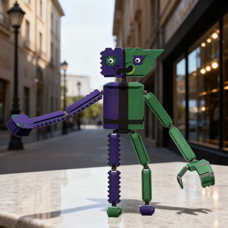 1225pcs MOC Bittergiggle Model Building Blocks Construction Assemble DIY Christmas Gifts Creative Idea Brick Kids Toy Education