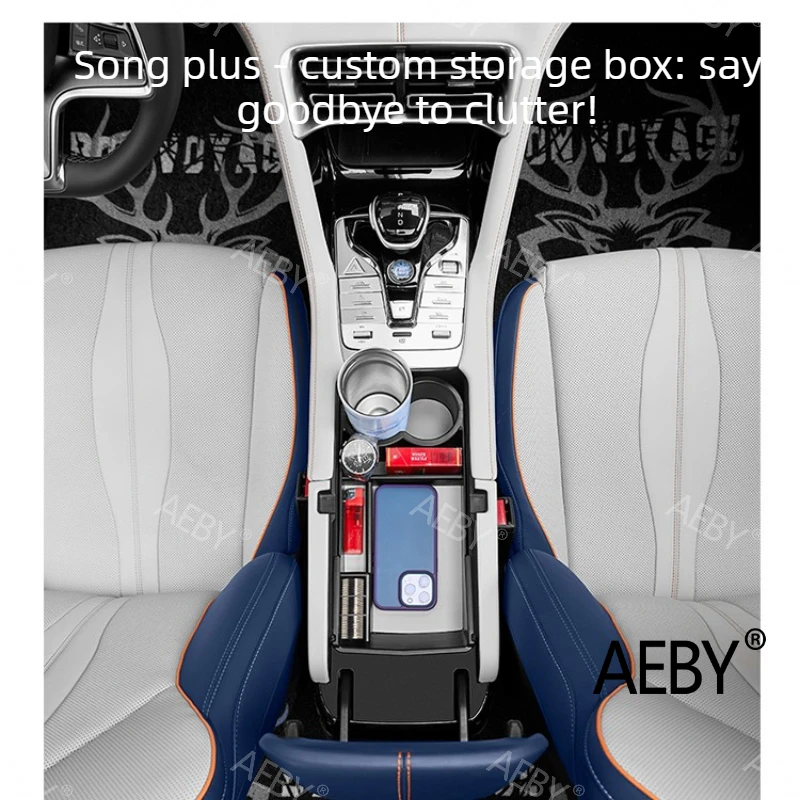 

Органайзер для центральной консоли BYD Seal U DM-i 2020-2025, лоток-органайзер для подлокотника, ящик для хранения, лоток для центральной консоли, аксессуары