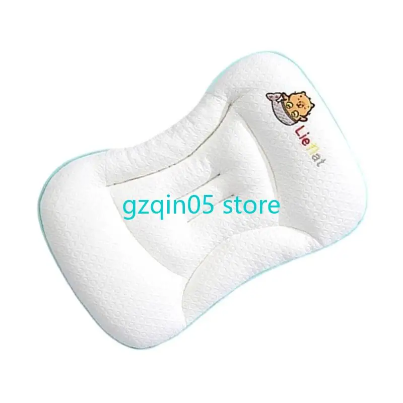 H055 وسادة للرضع قابلة للتنفس قماش ناعم للأطفال بعمر 1-7 سنوات وسادة مزدوجة الجوانب لأسرة الأطفال وراحة السفر #3